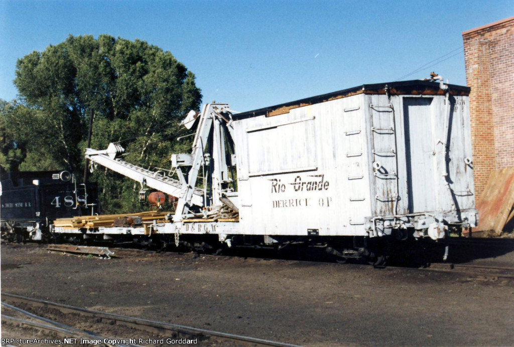 D&RGW Derrick Car